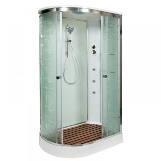 Душевая кабина Deto ЕМ1511 R с гм. и эл. 110х80х220 см